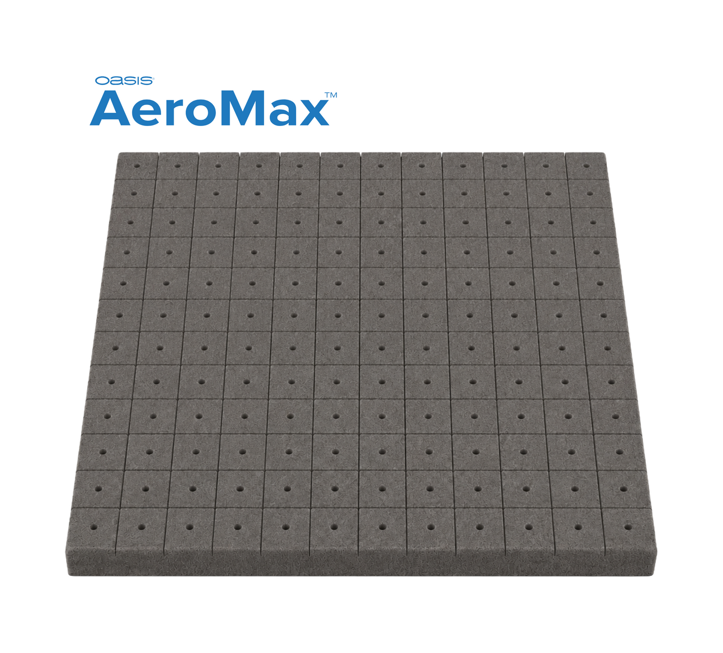 Placas AeroMax™ 156 Horticubos - Horticubos 2.5x2.5x5.0 cm Cavidad cónica y perforación 16 placas por caja - SHT603-5-G2