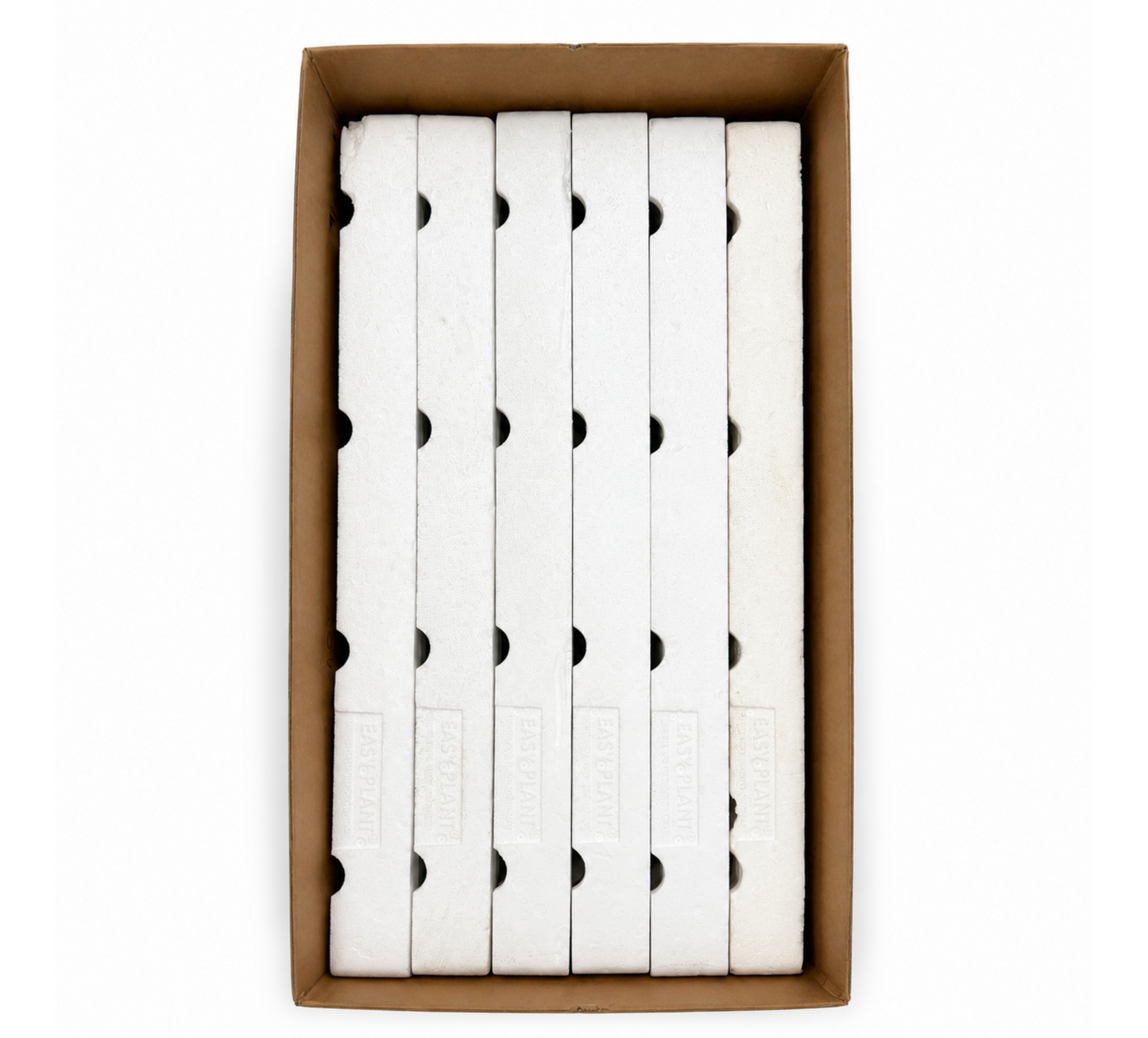6 CHAROLAS EPS PARA MINITUBETE 240 CAVIDADES