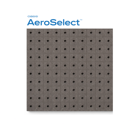 Placas AeroSelect™ 100 Horticubos - Horticubos 3.2x3x3.6 cm Cavidad cónica y perforación 20 placas por caja - SHT407-G2