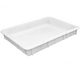 CHAROLA PLASTICA BLANCA